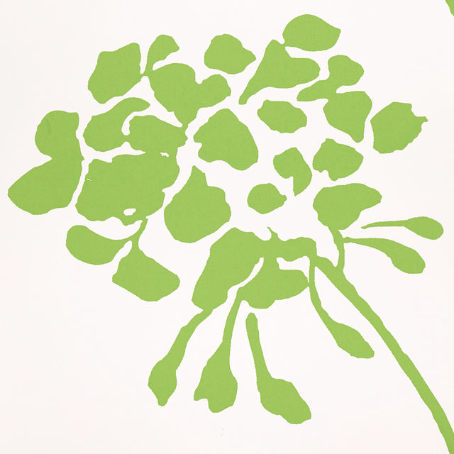 Pennick Leaf on Ivory by Schumacher Painterly Floral Wallpaper – Schumacher 5010542