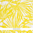 Sunlit Palm yellow watercolor palm leaf wallpaper by Schumacher