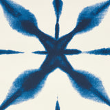 Andromeda Blue Shibori Geometric Wallpaper by Schumacher – 5010570