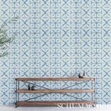 Andromeda Sky by Schumacher Shibori-Inspired Geometric Wallpaper – Schumacher 5010573