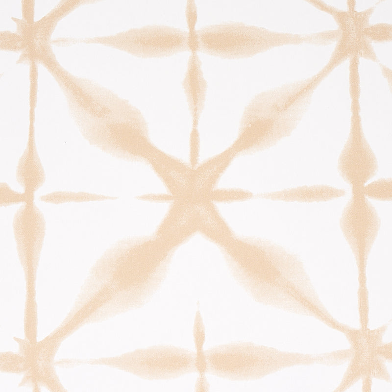 ANDROMEDA Sand by Schumacher Shibori-Inspired Geometric Wallpaper – Schumacher 5010574