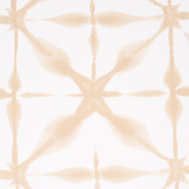 ANDROMEDA Sand by Schumacher Shibori-Inspired Geometric Wallpaper – Schumacher 5010574