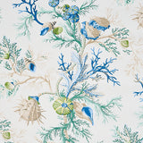 Del Tesoro Blue & Green Coral Wallpaper – Schumacher 5010650