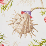 Del Tesoro Purple & Coral by Schumacher Scenic Ocean Coral Wallpaper – Schumacher 5010652