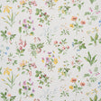Floreana Berry by Schumacher - English wildflowers wallpaper in a colorful, vintage-inspired floral pattern.