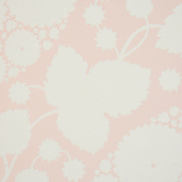 Marianne Blush by Schumacher Large Scale Floral Wallpaper – Flower Power Collection 5010721