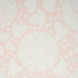 Marianne Blush by Schumacher - Large scale pop-art floral wallpaper in soft blush pink and white, styled in bedroom and nursery settings.