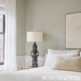 Dolomite Performance White by Schumacher Textured High Performance Wallcovering – Schumacher 5010741