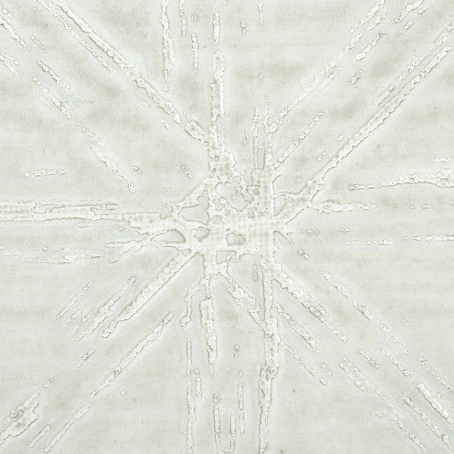 Aventurine Performance Silver by Schumacher Geometric Textured High Performance Wallcovering – Schumacher 5010750