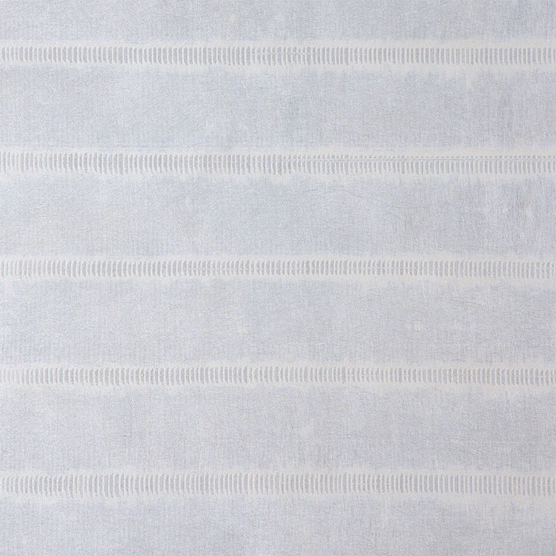 Riffler Performance Steel subtle metallic stripe high performance wallcovering by Schumacher