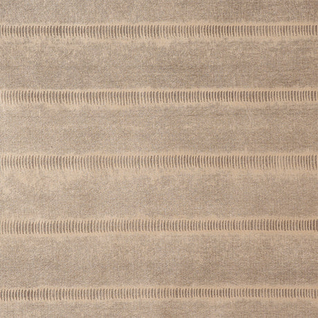 Riffler Performance copper metallic stripe textured high performance wallcovering by Schumacher