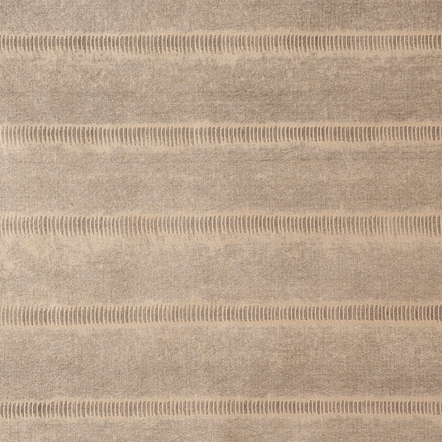 Riffler Performance copper metallic stripe textured high performance wallcovering by Schumacher