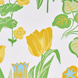 Carly Sky Floral Wallpaper Blue by Schumacher – Flower Power Collection 5010771