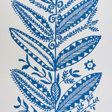 ELAND Blue by Schumacher Scandinavian Modern Botanical Wallpaper – Schumacher 5010831