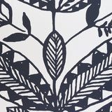 ELAND Black Scandinavian Modern Botanical Wallpaper – Schumacher 5010832
