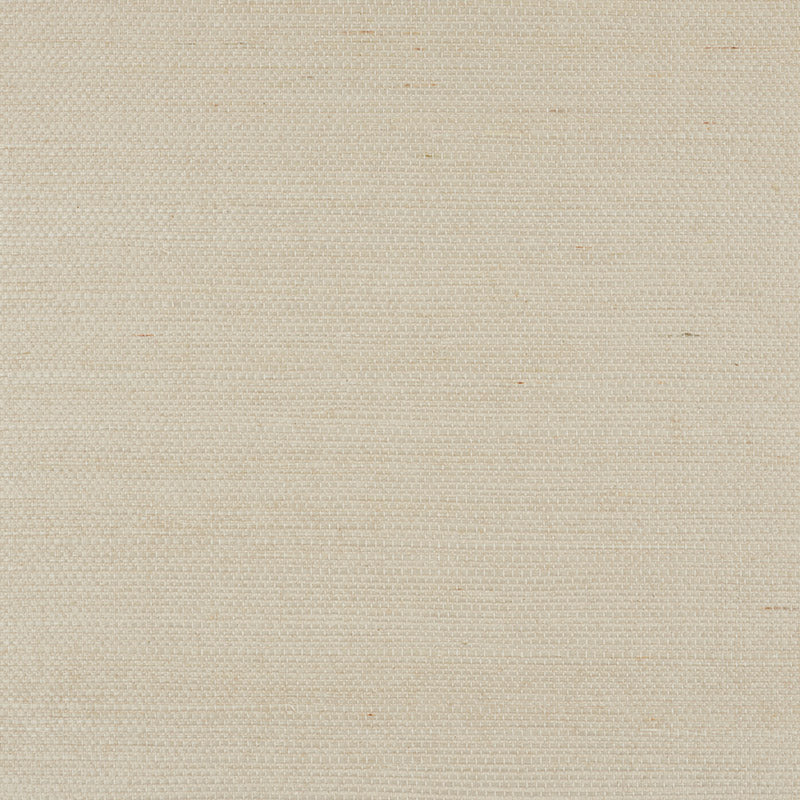 Haruki Sisal Sand by Schumacher - classic sisal wallcovering in a neutral sand color with subtle sheen and texture