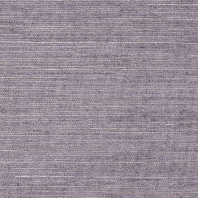 Haruki Sisal Thistle wallpaper by Schumacher shown in a modern home office and close-up detail.