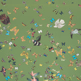 Queen's Flight Panel Set Green by Schumacher Butterfly & Bird Wall Mural – Schumacher 5010860