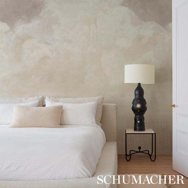Sirene Panel Set Dusk by Colette Cosentino Abstract Sky & Sea Mural Wallpaper – Schumacher 5010900