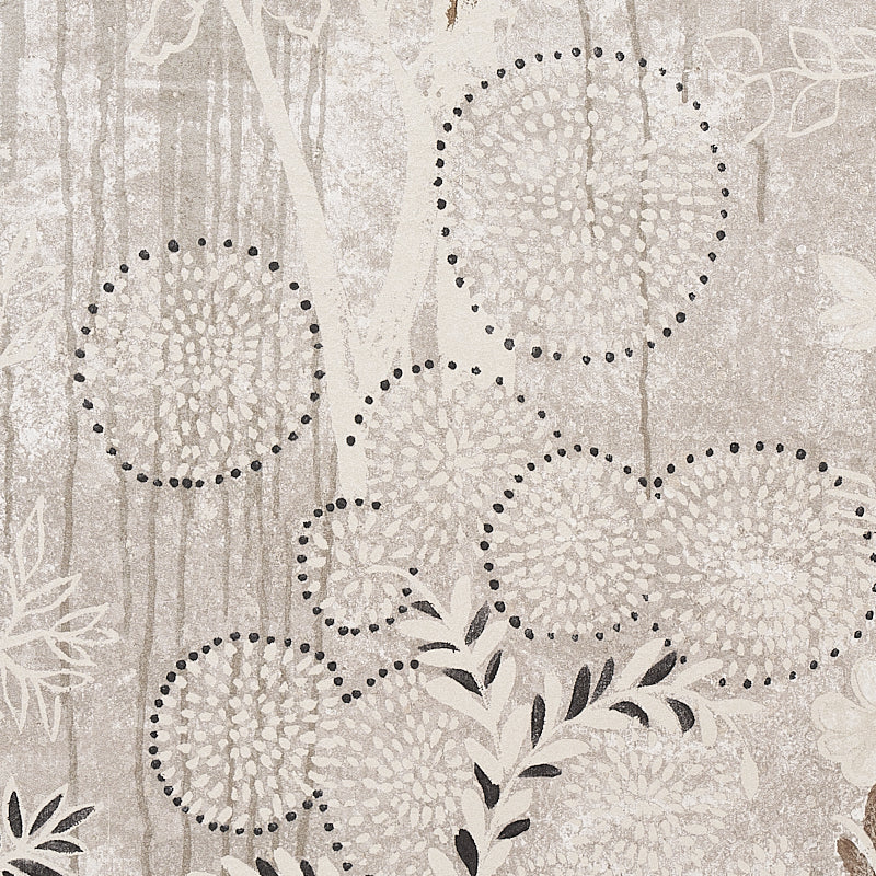 BISOU PANEL SET Tin by Colette Cosentino Mural Wallpaper – Schumacher 5010931