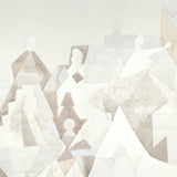 STEPS PANEL SET Argil and Stone by Peg Norriss Abstract Wall Mural – Schumacher 5011102