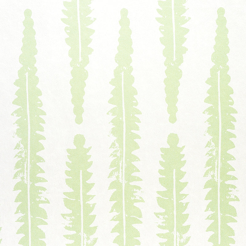 Fern Sage by Molly Mahon Botanical Wallpaper – Schumacher 5011111