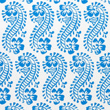 LANI Blue Paisley Botanical Wallpaper by Molly Mahon – Schumacher 5011120