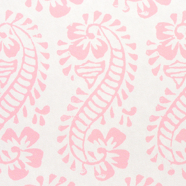 LANI Pink Paisley Botanical Wallpaper by Molly Mahon – Schumacher 5011122