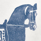 Marwari Horse Navy by Molly Mahon Whimsical Horse Wallpaper – Schumacher 5011130