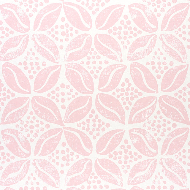 COFFEE BEAN Pink by Molly Mahon Designer Wallpaper – Schumacher 5011140