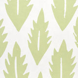 Leaf Grass Green by Molly Mahon Modern Botanical Wallpaper – Schumacher 5011150