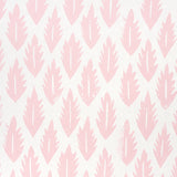 Leaf Pink by Molly Mahon Hand Block Print Wallpaper – Schumacher 5011151
