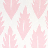 Leaf Pink by Molly Mahon Hand Block Print Wallpaper – Schumacher 5011151