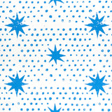 Spot & Star Blue by Molly Mahon Digital Print Wallpaper – Schumacher 5011170