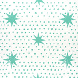 Spot & Star Seaglass by Molly Mahon Artistic Dot and Star Wallpaper – Schumacher 5011171