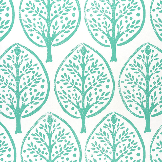 Tree Seaglass by Molly Mahon Digital Print Wallpaper – Schumacher 5011180