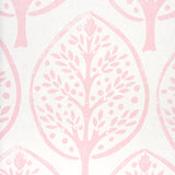 TREE Pink by Molly Mahon Stylized Tree Motif Wallpaper – Schumacher 5011181