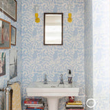 Bird & Bee Pink by Molly Mahon Botanical Wallpaper – Schumacher 5011191