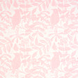 Bird & Bee wallpaper in pink by Molly Mahon for Schumacher, featuring a hand block print of birds, bees, and botanical motifs.
