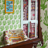 Coral Green by Molly Mahon Ocean-Inspired Designer Wallpaper – Schumacher 5011200