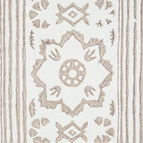 Sunda Hand Blocked Print Grey by Schumacher Jacaranda Collection Hand Blocked Geometric Wallpaper – Schumacher 5011221