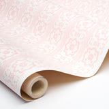Sunda Hand Blocked Print Blush by Schumacher Jacaranda Collection Hand Blocked Geometric Wallpaper – 5011224