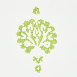 Dahlia Hand Blocked Print Leaf Green by Schumacher Hand Blocked Floral Wallpaper – Schumacher 5011231