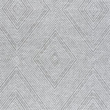 Tortola Paperweave Grey by Schumacher Modern Woven Diamond Wallpaper – Schumacher 5011253