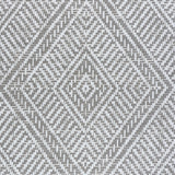 Tortola Paperweave Grey by Schumacher Modern Woven Diamond Wallpaper – Schumacher 5011253