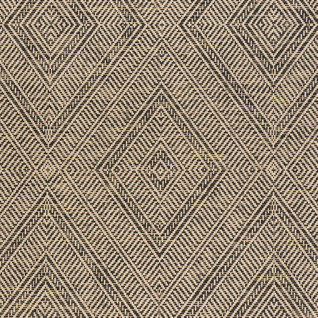 Tortola Paperweave Carbon by Schumacher Woven Wallcovering – Schumacher 5011254