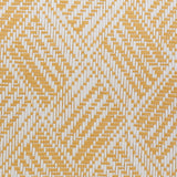 Ashberg Paperweave Yellow by Schumacher Basketweave Wallpaper – Schumacher 5011261