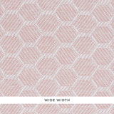 Abaco Paperweave Blush by Schumacher Woven Wallcovering – Schumacher 5011280SAM