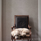 Abaco Linen Paperweave Natural by Schumacher Woven Wallcoverings – Schumacher 5011290