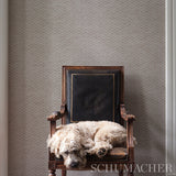 Abaco Linen Paperweave Natural by Schumacher Woven Wallcoverings – Schumacher 5011290SAM